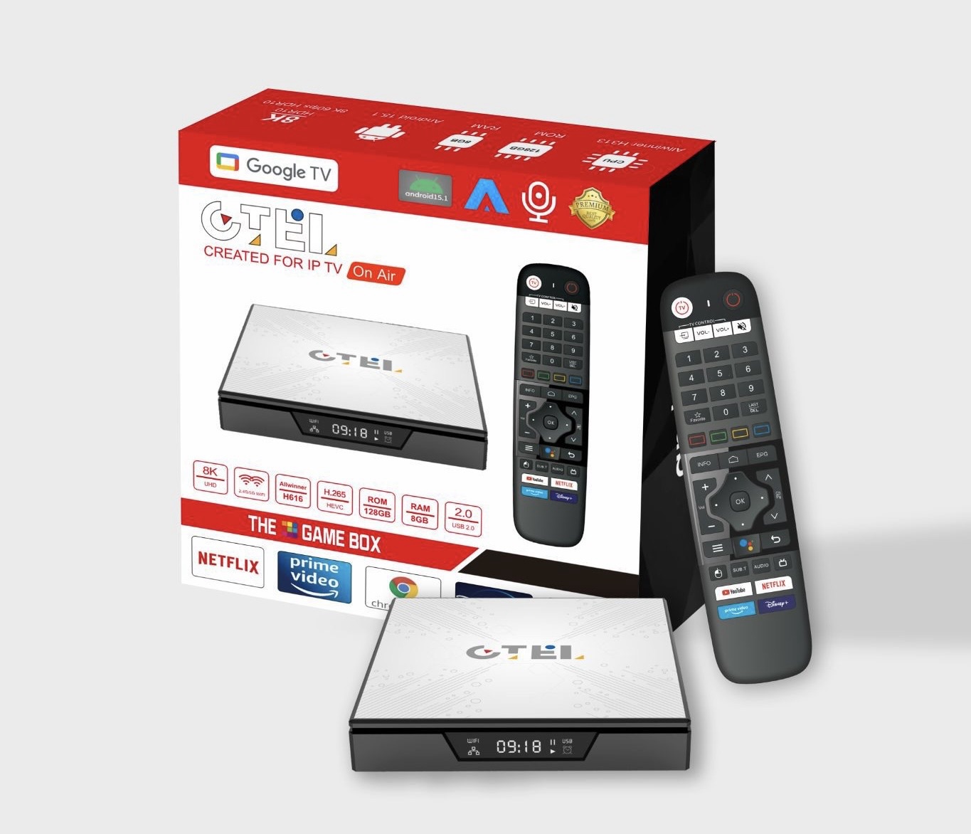 GTEL Premium Android Tv Box